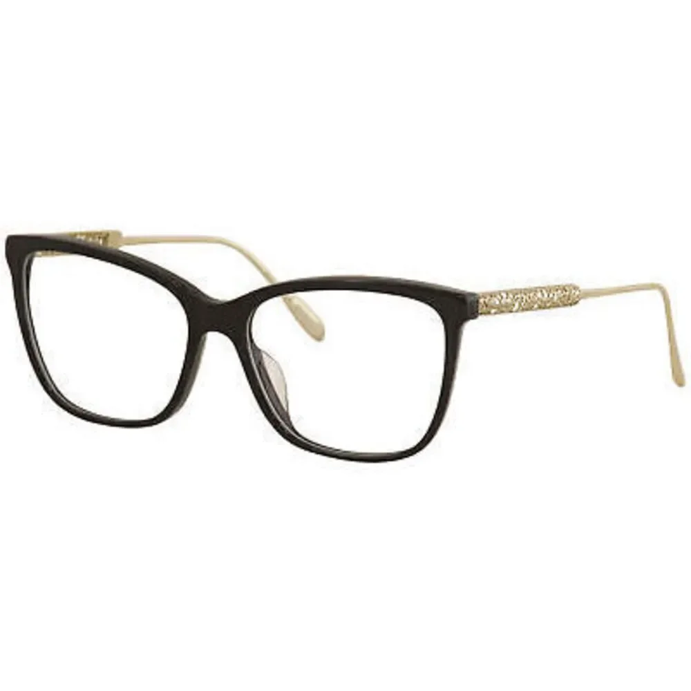 NWT Chopard VCH254-700-54 Black Cat Eye 54mm Eyeglasses